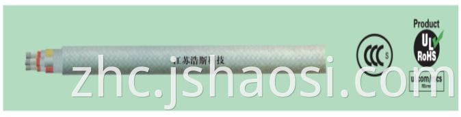 Pure nickel mica wrapped wire